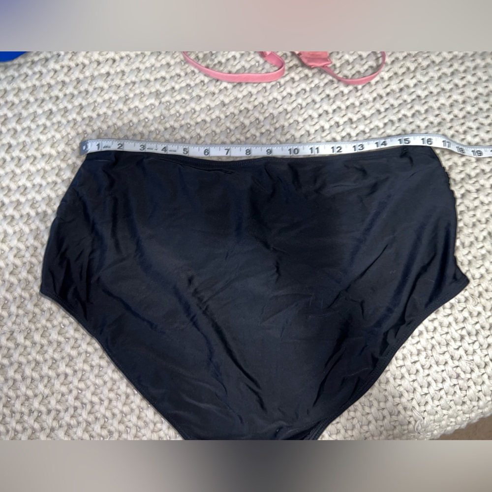 High Waisted Swim Bottoms - Picture 3 of 5